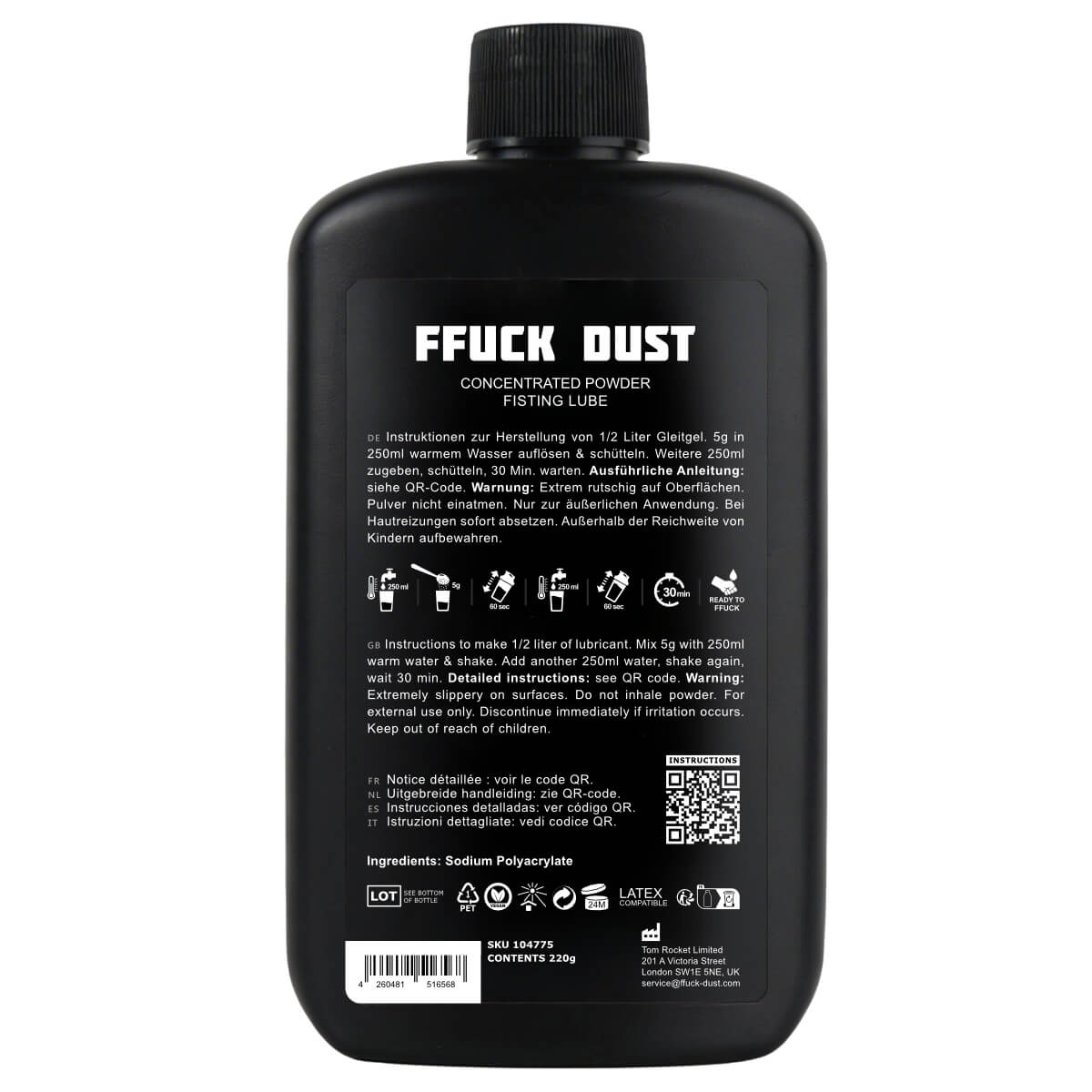 FFUCK DUST - THE FISTING POWDER LUBE