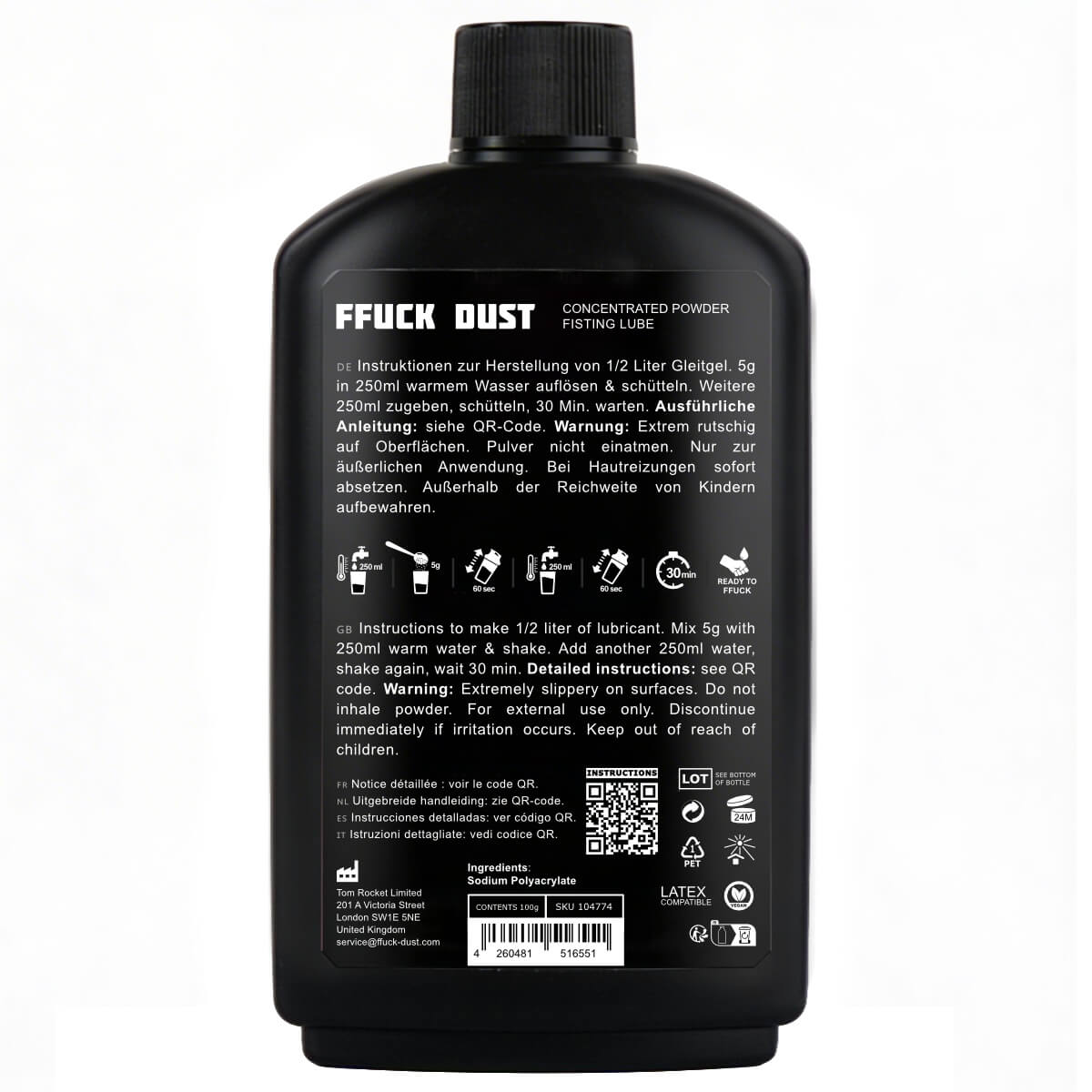 FFUCK DUST - THE FISTING POWDER LUBE