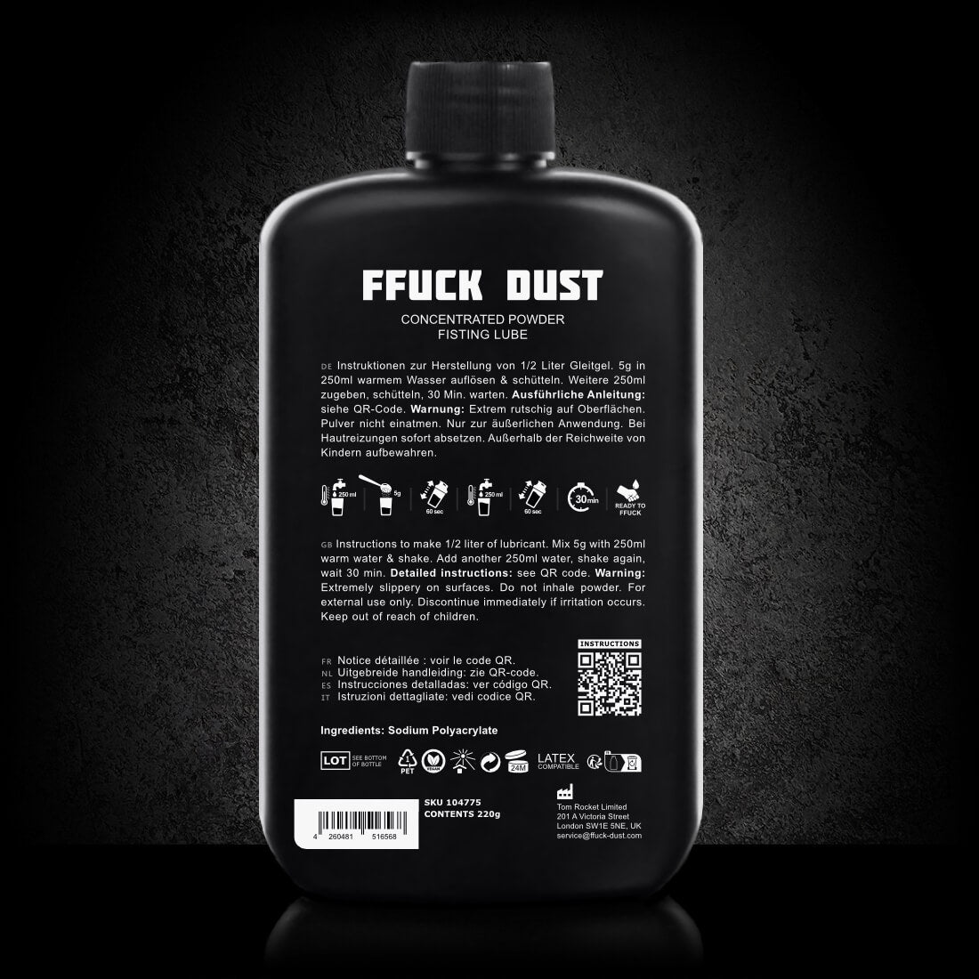 Echtes Fisting-Gleitgel | Ffuck Dust Echtes Fisting-Gleitgel | Ffuck Dust