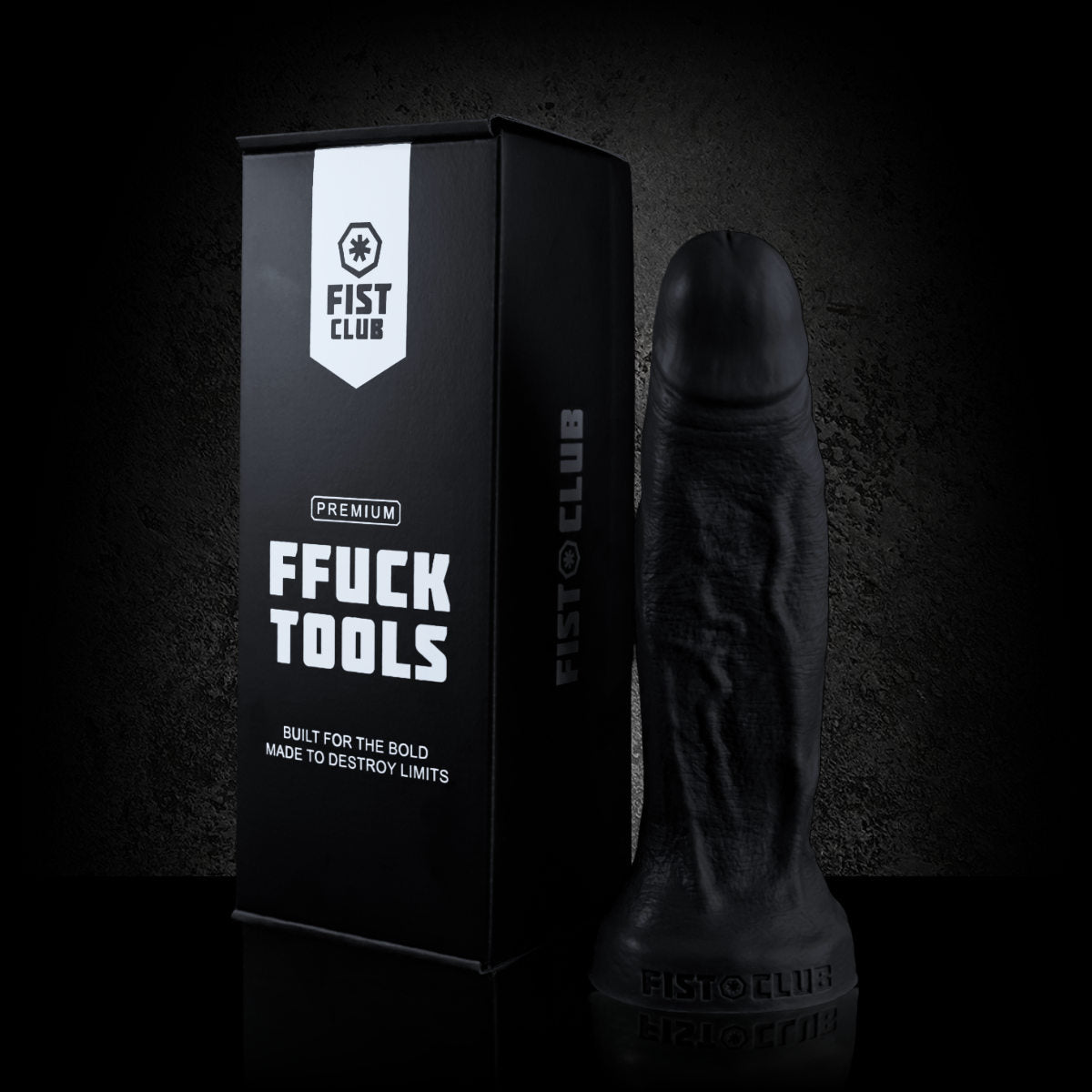 BULK REACTOR [BLACK] 30 x 7,4 cm FIST CLUB DILDO