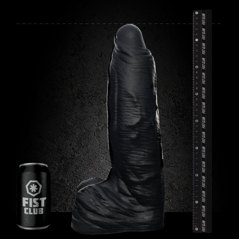GIRTH QUAKE [BLACK] 38 x 9,6 cm FIST CLUB DILDO